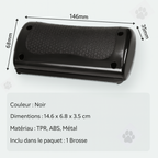 Brosse Anti-Mue – Toilettage facile pour chiens & chats