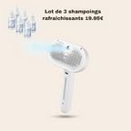 GroomTendance Steami Pro – Brosse de Toilettage Professionnelle à Vapeur pour Chiens et Chats